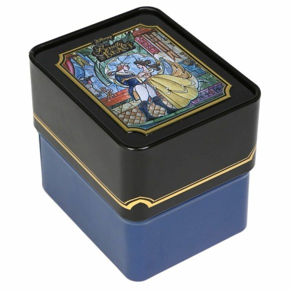 DISNEY Beauty and The Beast Stained Glass WATCH - Picture 5 of 5